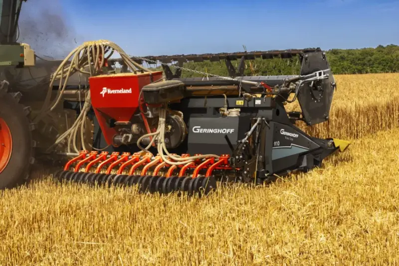 Geringhoff pristato „du viename“ kombaino pjaunamąją