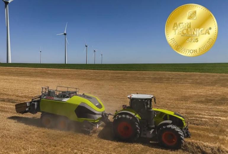 Claas gavo aukso medalį už naują preso koncepciją