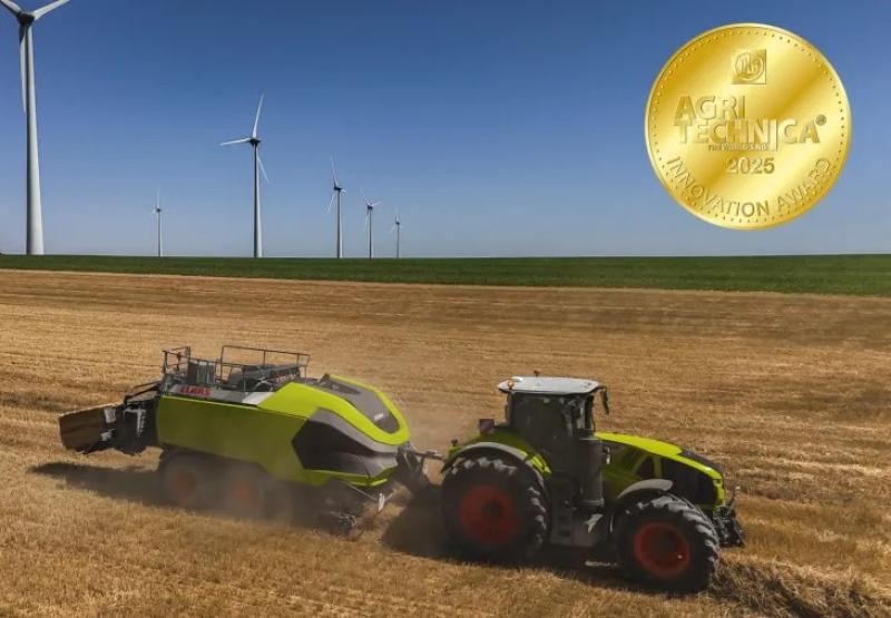 Claas gavo aukso medalį už naują preso koncepciją