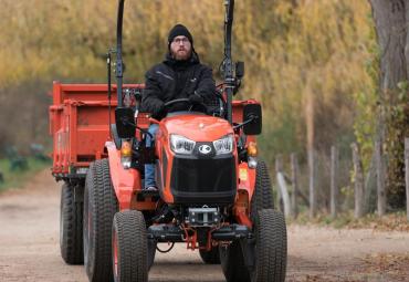 Pirmieji elektriniai Kubota traktoriai Europoje