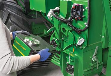 John Deere HarvestLab 3000 galima ir kombainuose