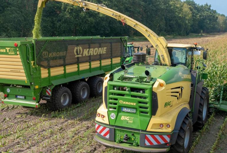 Daugiau Krone Big X su galingais per 1000 AG varikliais