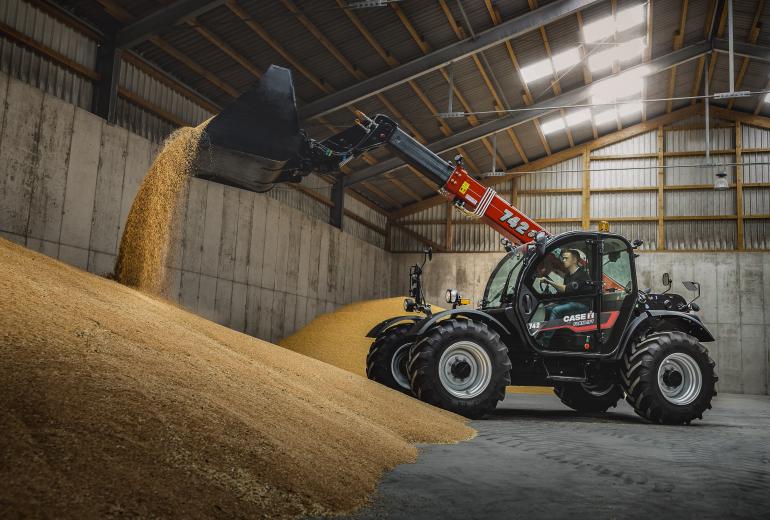 Keičiamas Case IH Farmlift teleskopinių krautuvų asortimentas