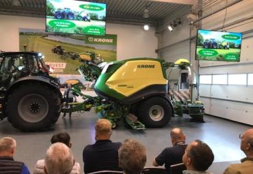 Krone pristatė naujienas Agritechnica 2025 parodai