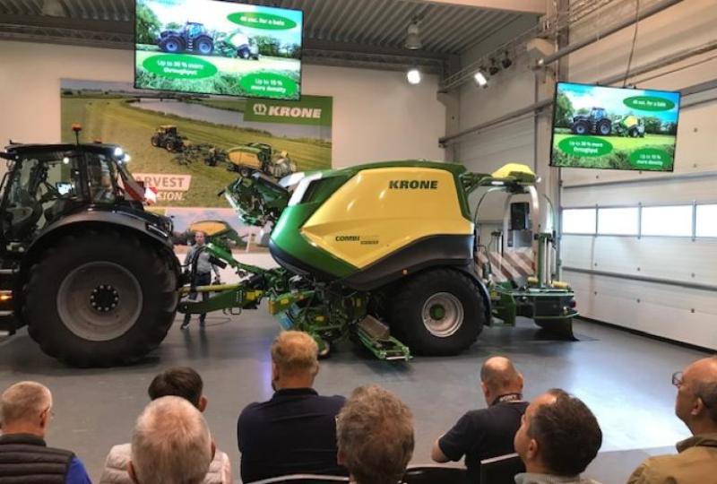 Krone pristatė naujienas Agritechnica 2025 parodai