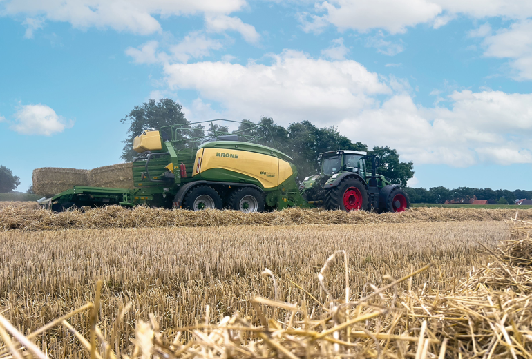 KRONE pristato naują BiG Pack HDP II 1290