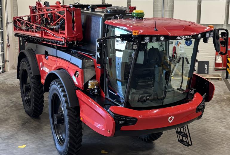 AGRIFAC atnaujina tris savaeigių purkštuvų modelius