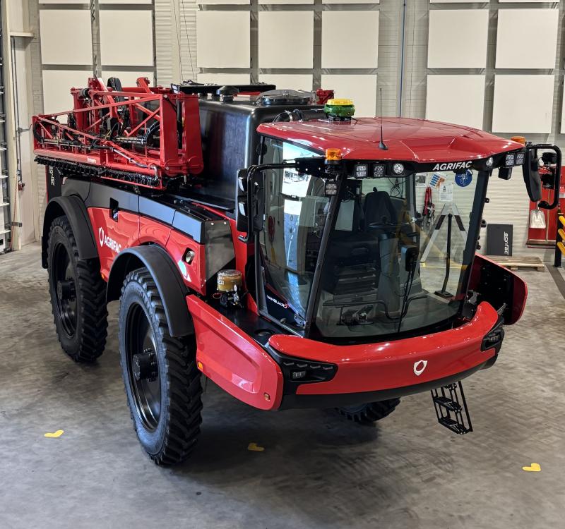 AGRIFAC atnaujina tris savaeigių purkštuvų modelius