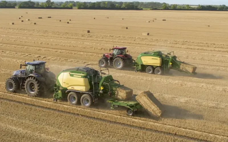 Krone Big Pack presų gamą užbaigė Plus ir Pro modeliais